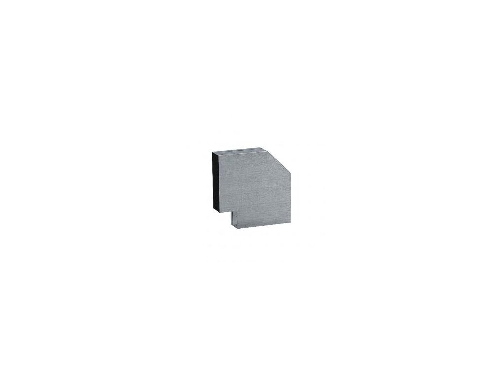 Kanál externého prívodu vzduchu koleno 90° 150x50mm